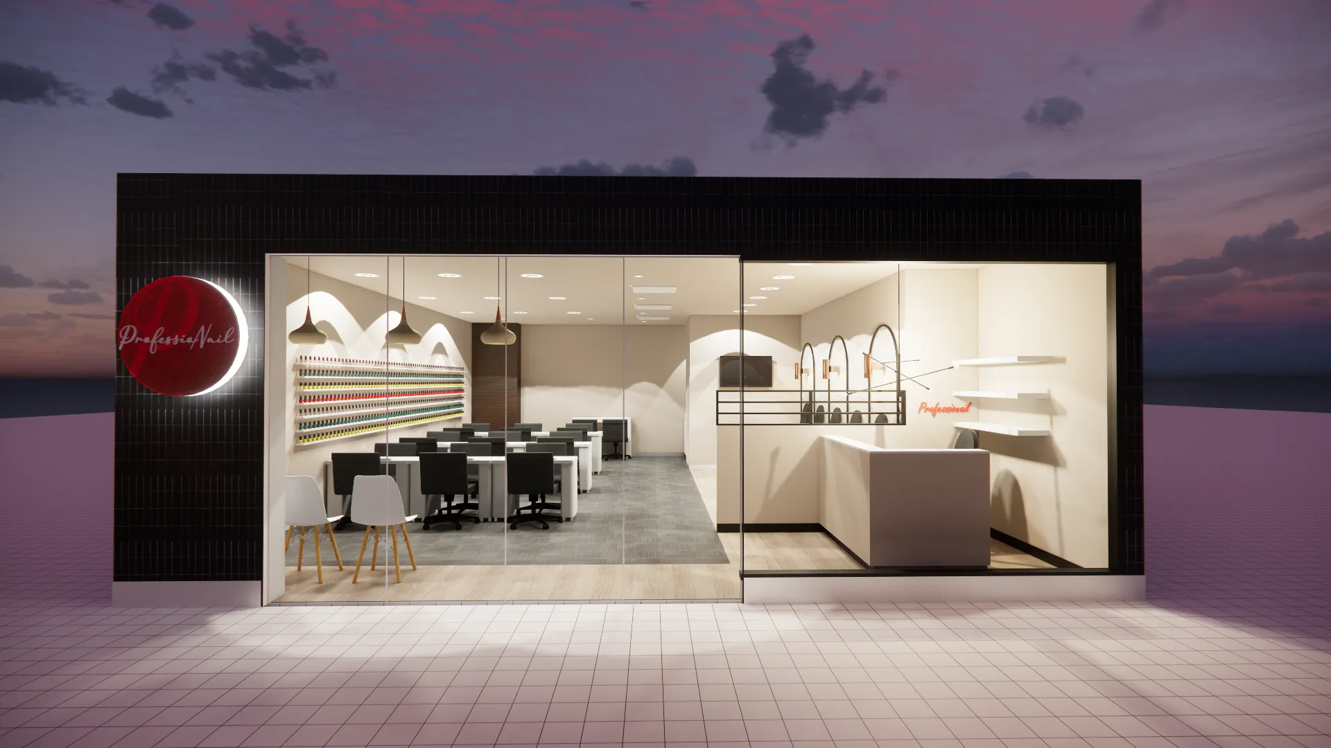 Professionail Queensgate NZ — shopfront, IDG Design