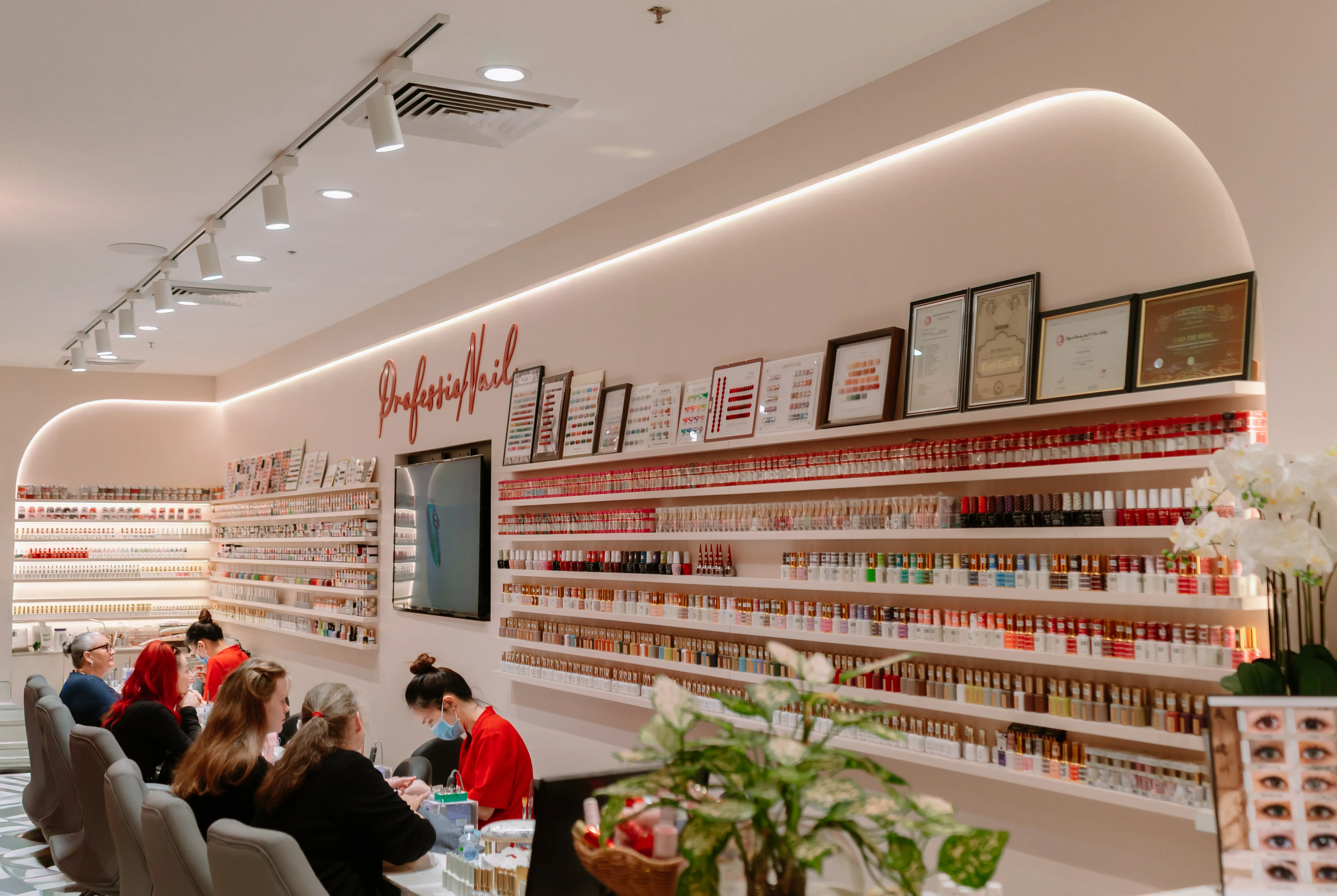 Professionail Hurstville — Manicure stations, IDG Design