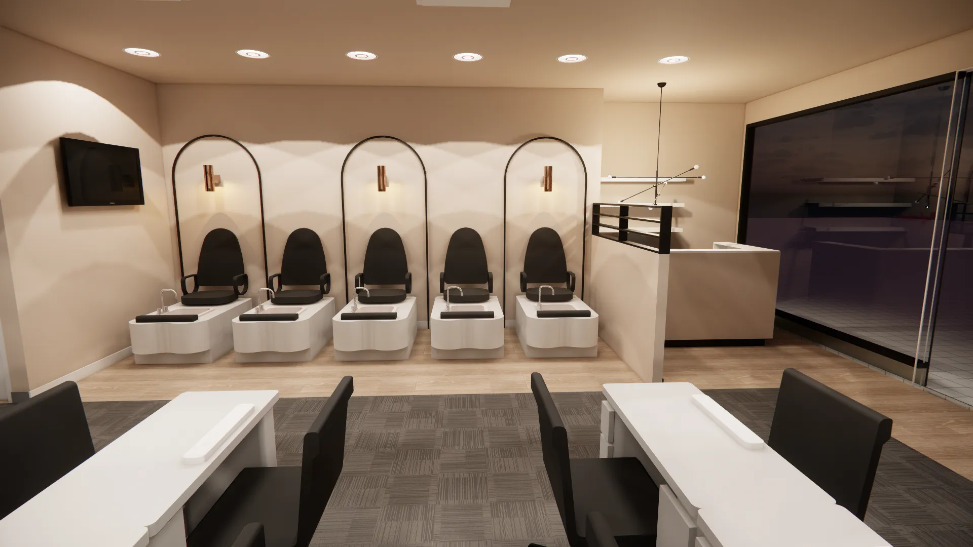 Professionail Queensgate NZ — Interior view, IDG Design