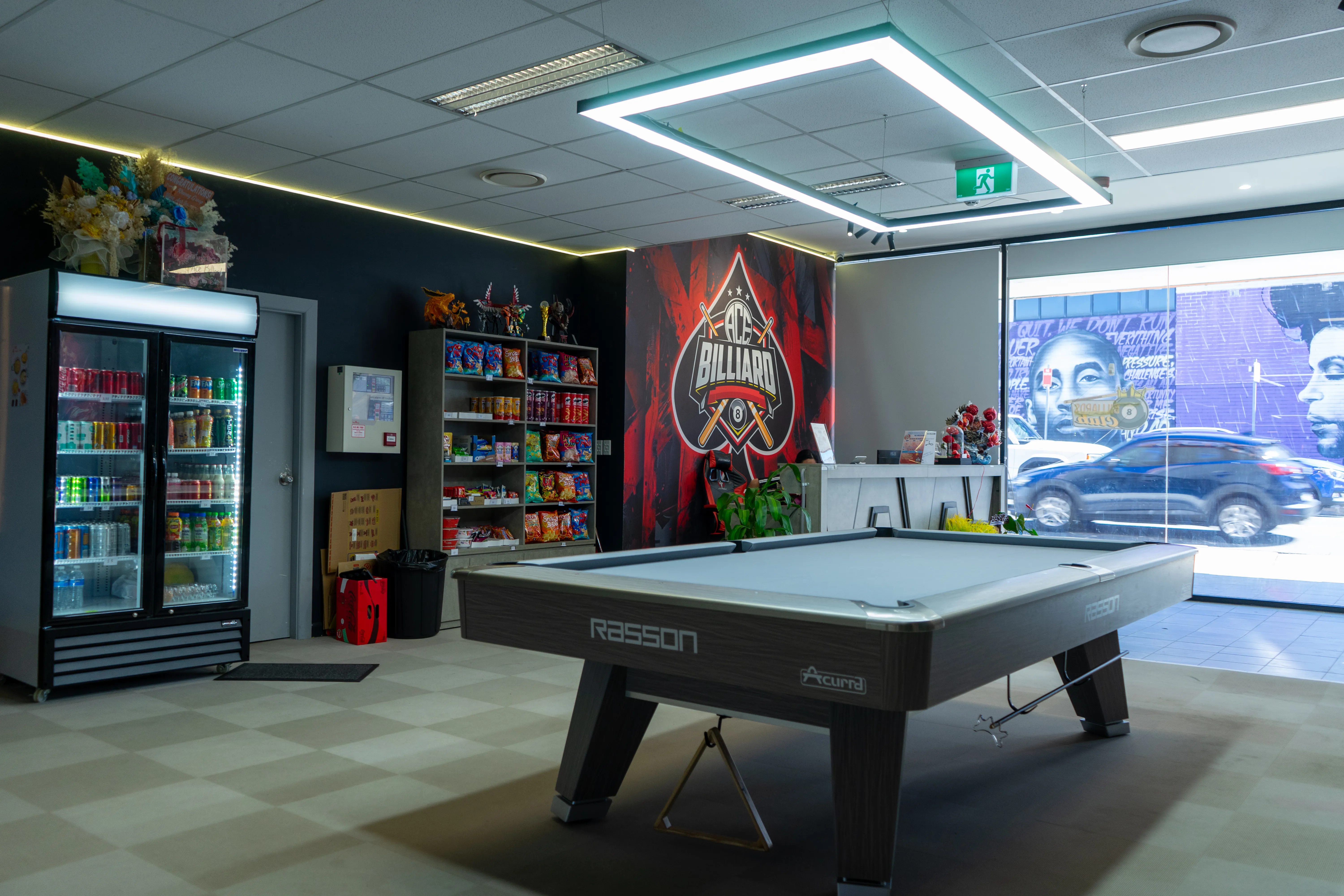 Ace Billiards Club — Interior view, IDG Design