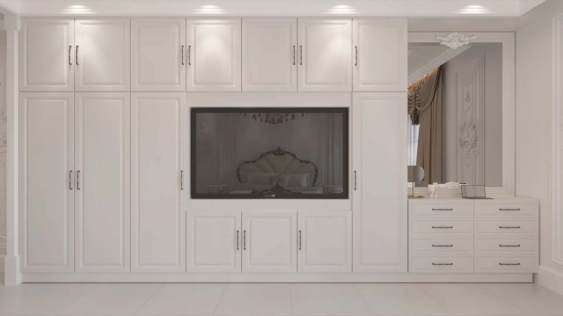 Skyline Double Storey Residence — TV room, IDG Design
