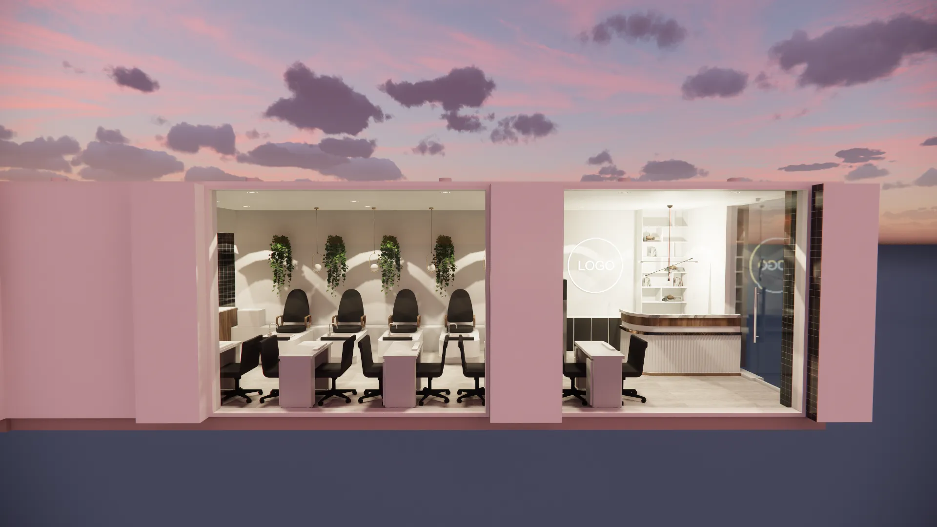 Newington Marketplace — Interior view, IDG Design