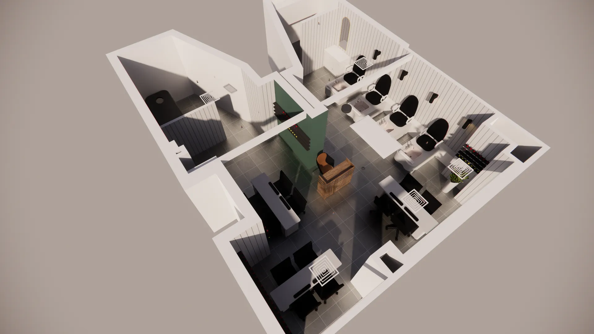 M & T Beauty Nail — Interior view, IDG Design