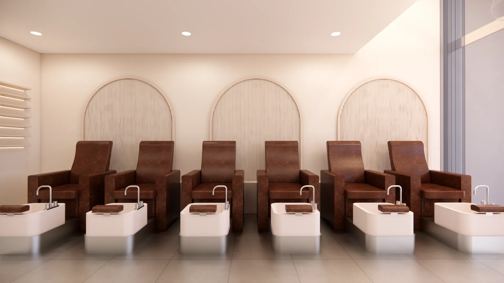 Dreamable Nail — Interior view, IDG Design