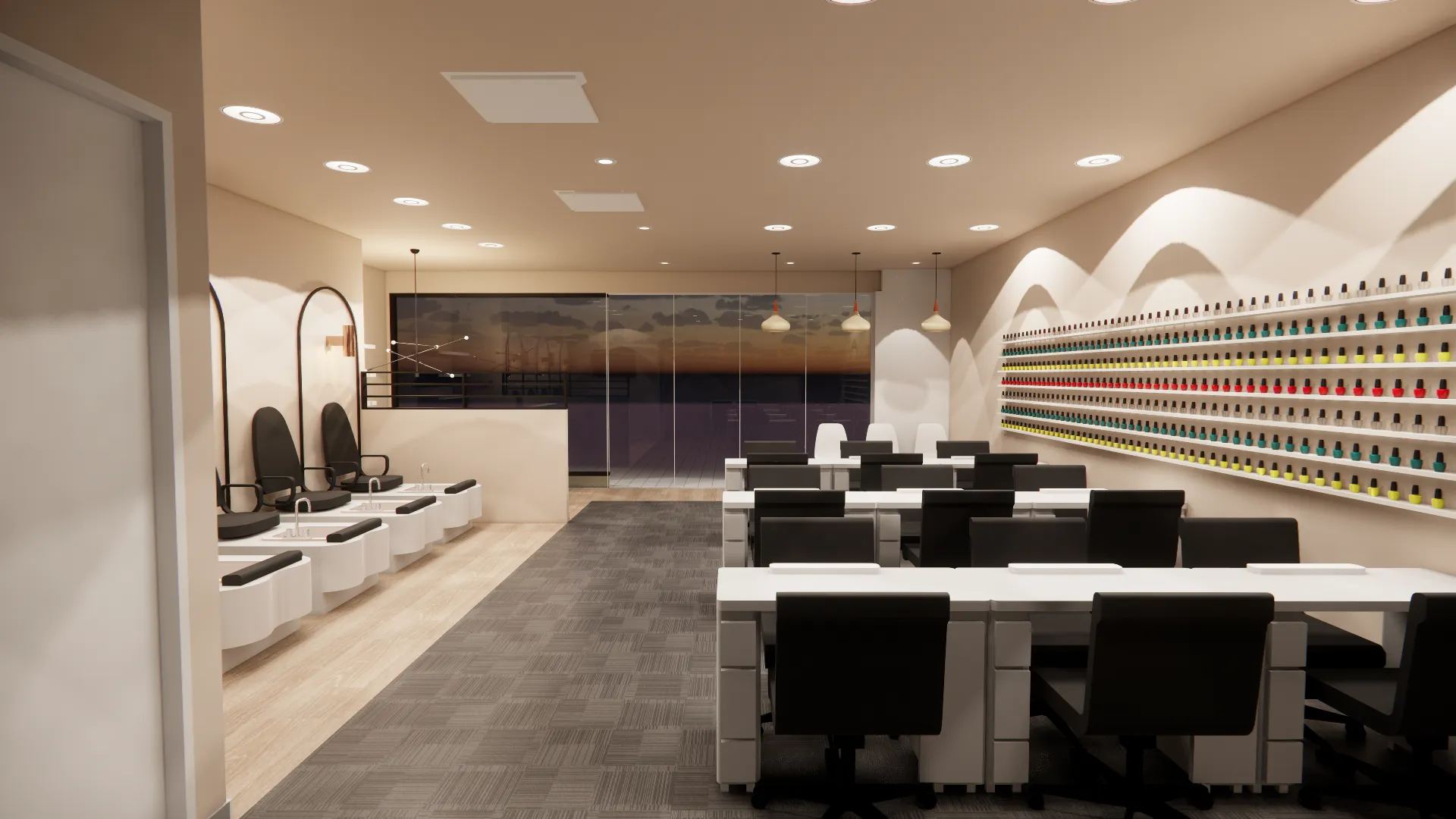 Professionail Queensgate NZ — Interior view, IDG Design