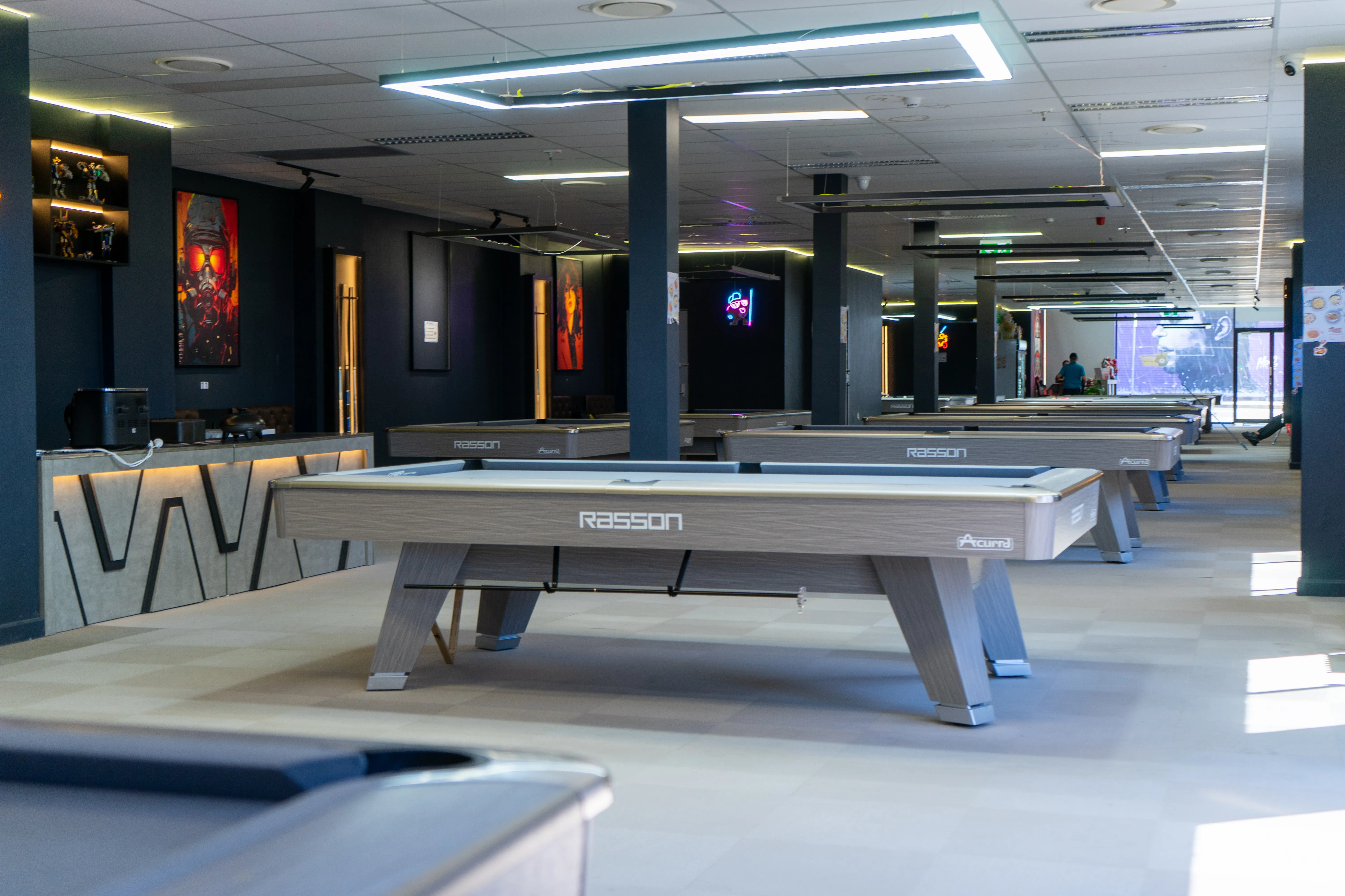 Ace Billiards Club — Interior view, IDG Design
