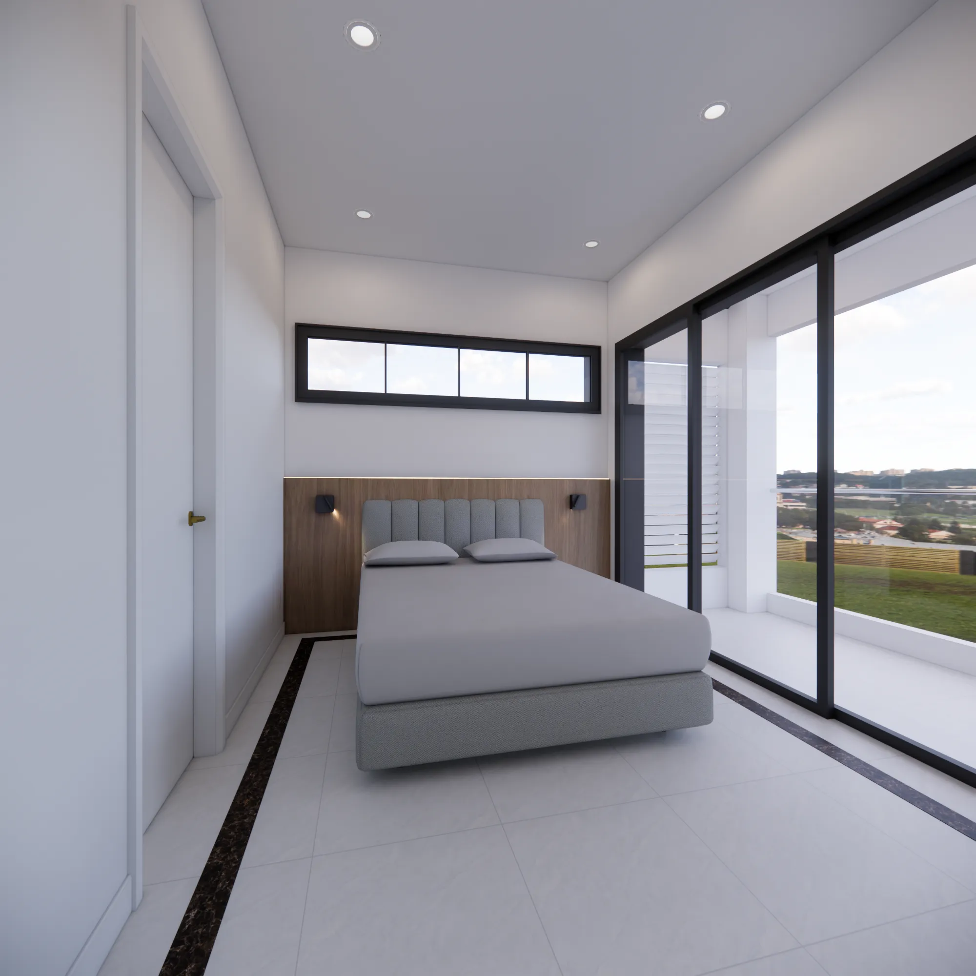 The Crest Residence — Bedroom 2, IDG Design