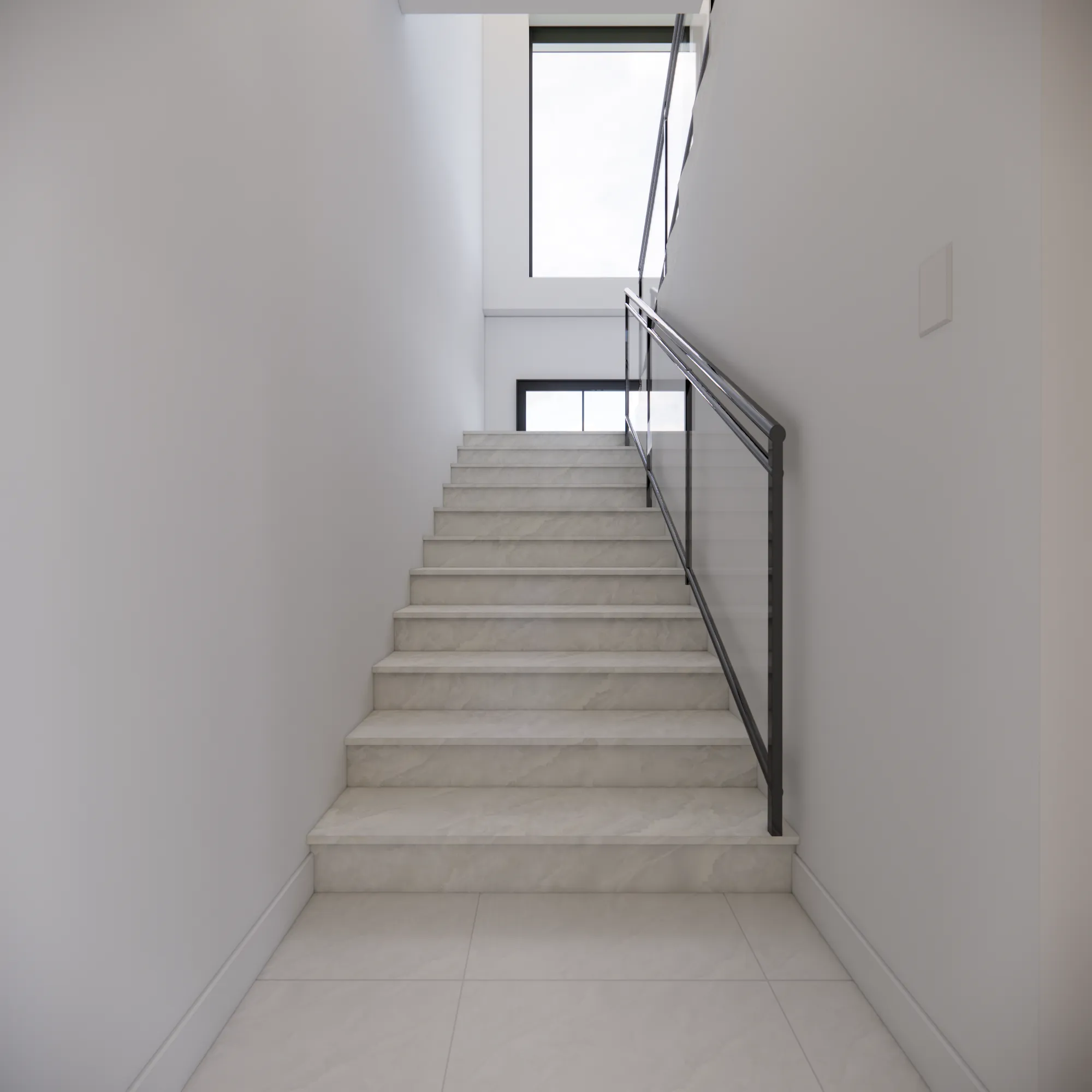 The Crest Residence — Staircase, IDG Design