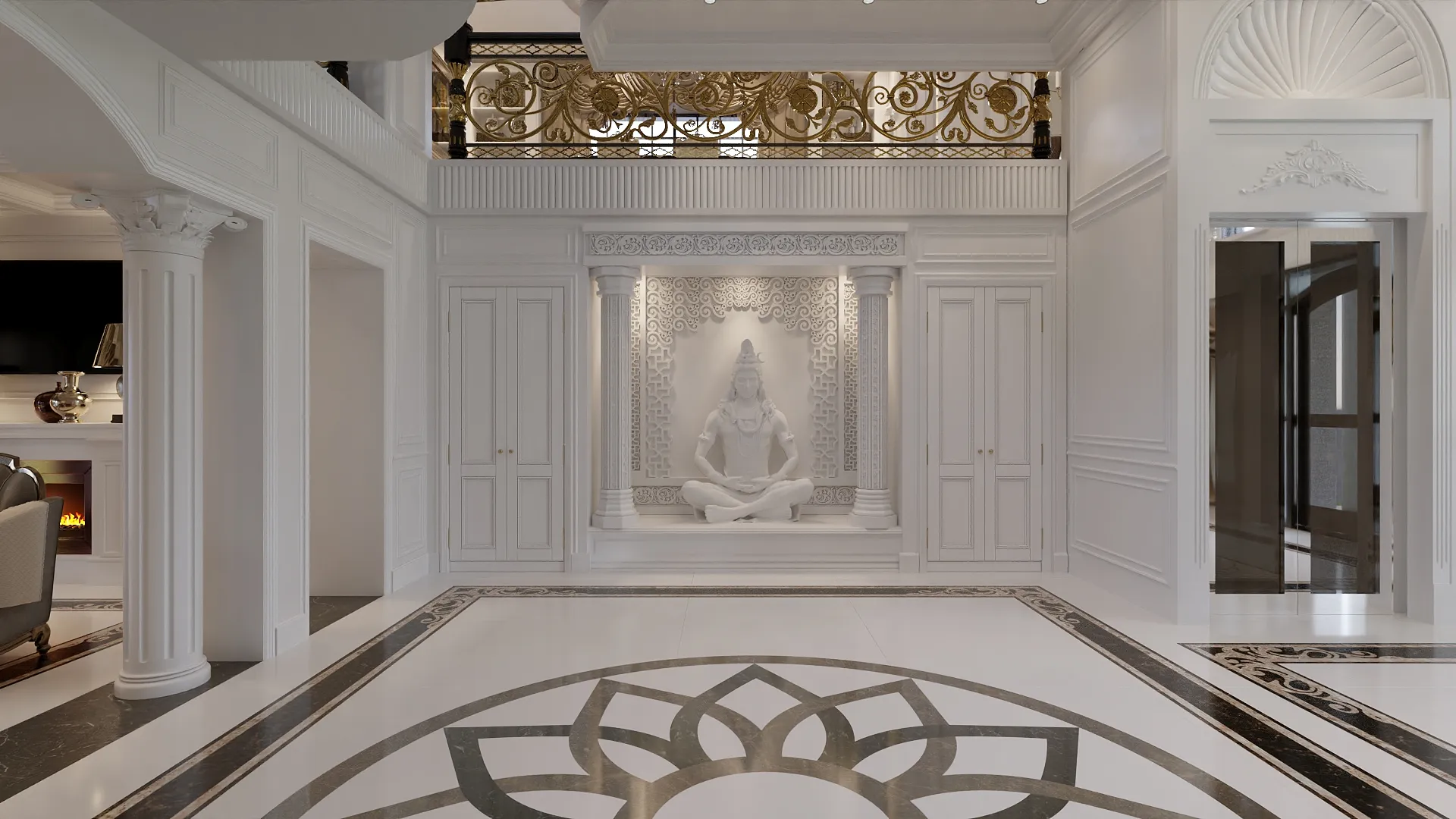 Skyline Double Storey Residence — Entry hall, IDG Design