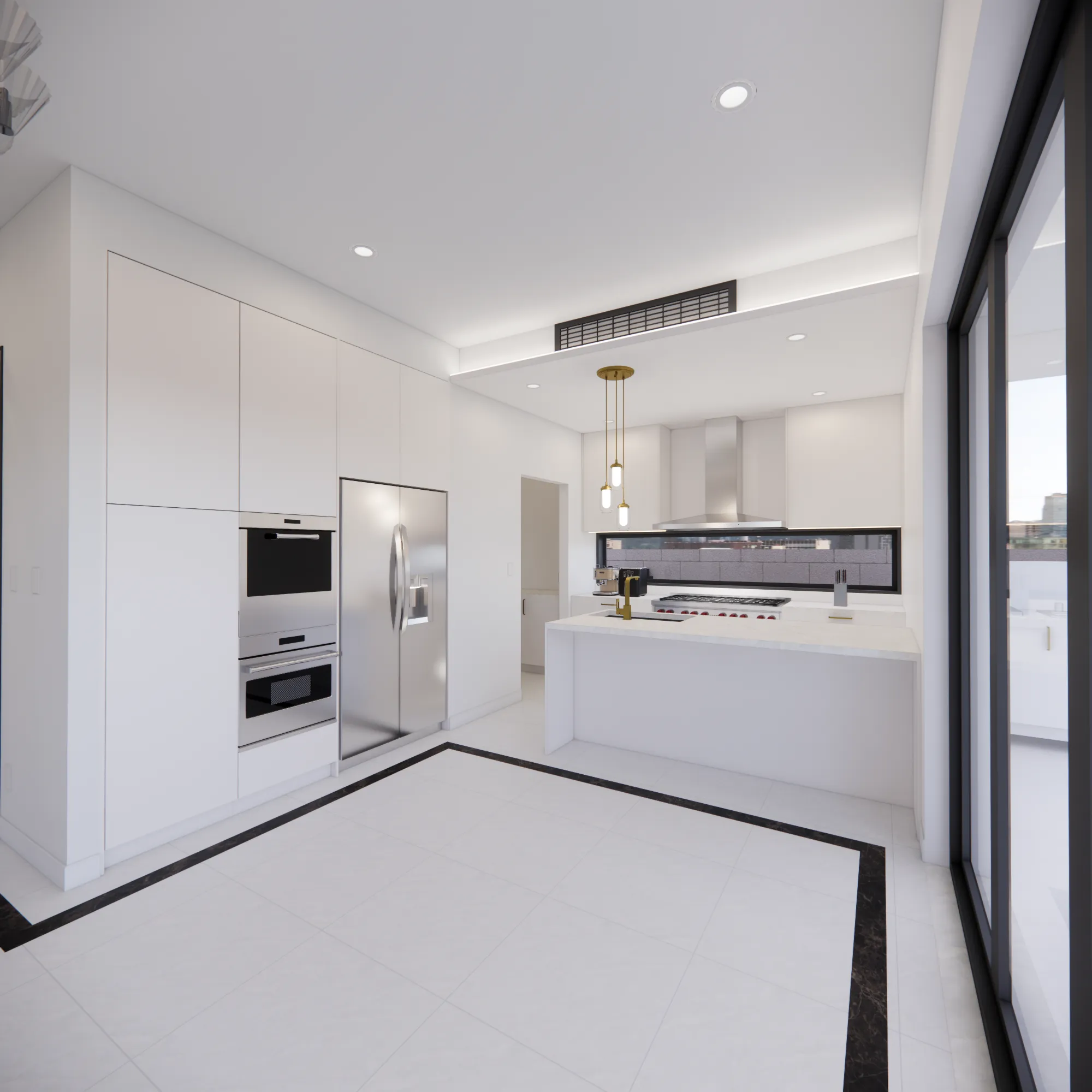 The Crest Residence — Kitchen, IDG Design