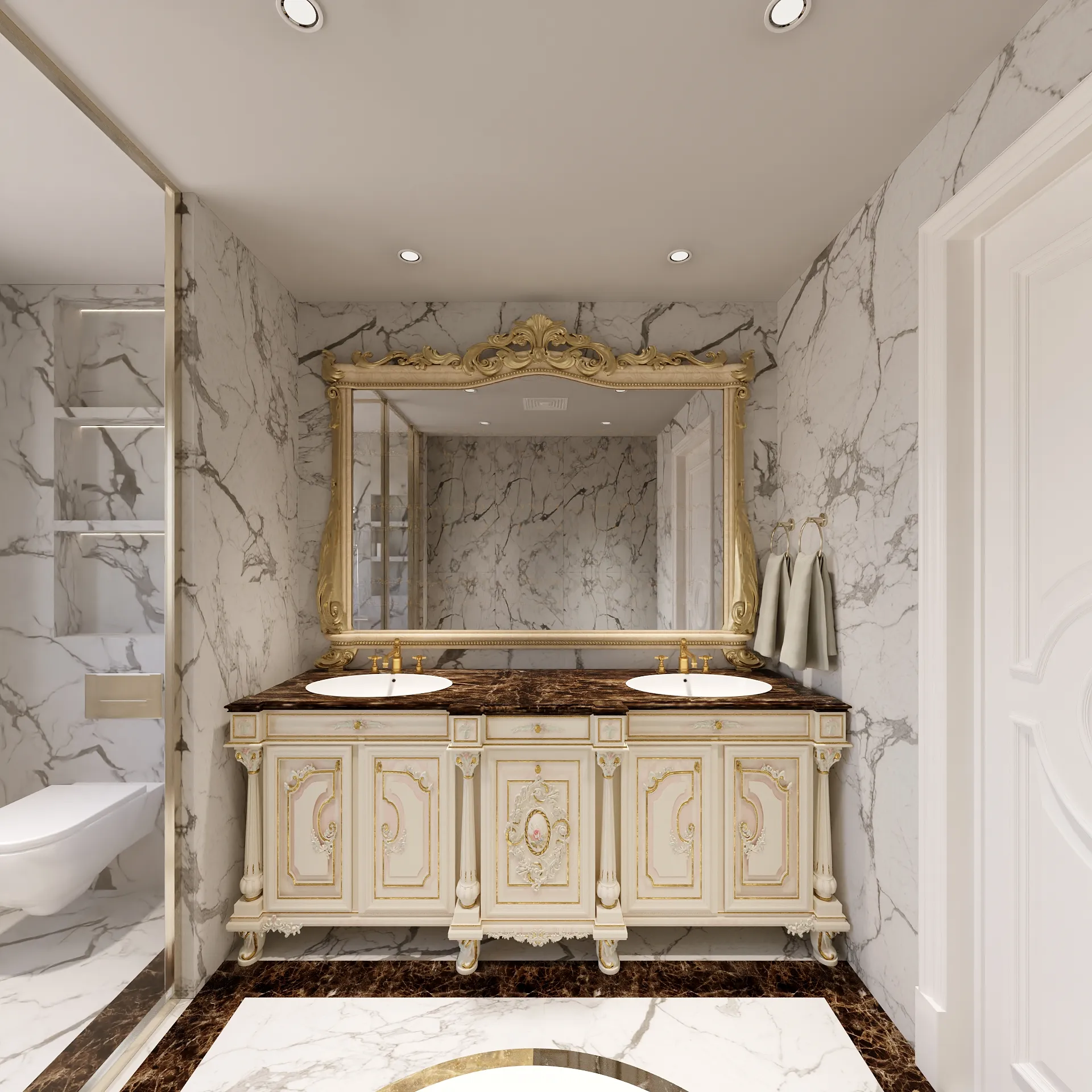 Skyline Double Storey Residence — Ensuite bathroom, IDG Design