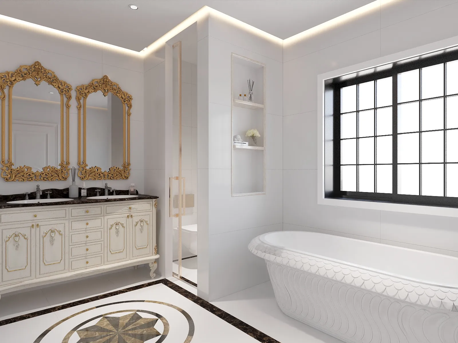Skyline Double Storey Residence — Bathroom, IDG Design