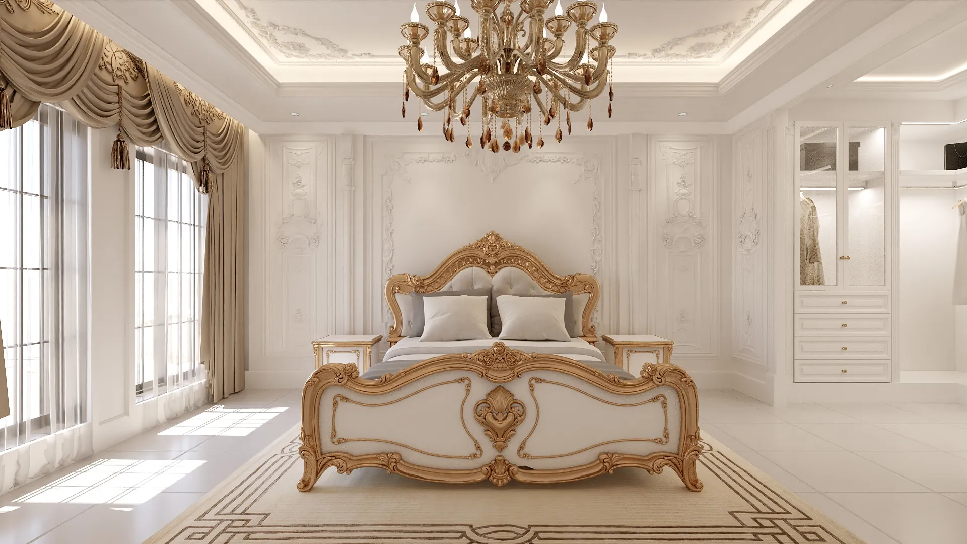 Skyline Double Storey Residence — Bedroom, IDG Design